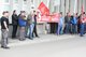 Warnstreik-Kundgebung von Stahl Cranesystems und Stahl AG in Kuenzelsau