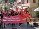 Arbeitsplaetze erhalten - Demo der Fima-Beschaeftigten in Schwaebisch Hall