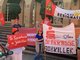 Arbeitsplaetze erhalten - Demo der Fima-Beschaeftigten in Schwaebisch Hall