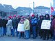 Warnstreik am 8. März 2006 bei Huber Verpackungen in Öhringen