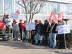 Warnstreik bei Textron und Protest bei Drews