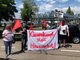 Solidaritaetsaktion bei Huber Packaging in OEhringen