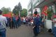 Warnstreik bei Mahle Ventiltrieb in Gaildorf, gemeinsam mit Merz