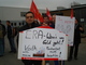 Protestkundgebung bei Firma Voith in Crailsheim