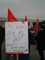 Protestkundgebung bei Firma Voith in Crailsheim