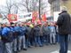 Protestkundgebung bei Firma Voith in Crailsheim