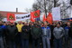 Protestkundgebung bei Firma Voith in Crailsheim