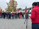 Warnstreikkundgebungen bei Voith, PVS und Heyd