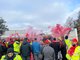 Warnstreik-Kundgebung der IG Metall in Pfedelbach