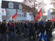 Kundgebung und Demo der Huber-Belegschaft in OEhringen