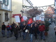 Kundgebung und Demo der Huber-Belegschaft in OEhringen