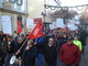 Kundgebung und Demo der Huber-Belegschaft in OEhringen