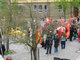 1. Mai 2013 in Schwaebisch Hall: Fuer die Rechte der Arbeitnehmer/-innen und gegen Rassismus