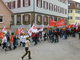 1. Mai 2013 in Schwaebisch Hall: Fuer die Rechte der Arbeitnehmer/-innen und gegen Rassismus