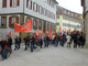 1. Mai 2013 in Schwaebisch Hall: Fuer die Rechte der Arbeitnehmer/-innen und gegen Rassismus