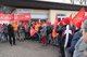 Kundgebung und Warnstreik der IG Metall bei Terex in Crailsheim