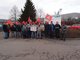 Warnstreik in Pfedelbach und Buehlertann