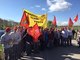 Warnstreik-Kundgebungung bei Bosch in Crailsheim