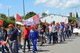 Protest bei Terex in Gerabronn