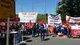 Heute 250 Beschaeftigte bei Dometic Seitz im Warnstreik