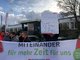 Warnstreik-Kundgebung von Fima (Oberfischach) und Gasti (Schwaebisch Hall) im Solpark