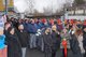 Warnstreik bei Voith in Crailsheim: Einstehen fuer mehr Geld und mehr Zeit