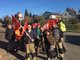 Warnstreik und Demonstration in Neuenstein mit ueber 500 Teilnehmerinnen und Teilnehmern