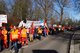 Warnstreik und Demonstration in Crailsheim