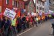 Warnstreik und Demonstration in Crailsheim