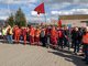 "Einzeln sind wir nichts - gemeinsam ALLES" - Warnstreik-Kundgebung bei Constellium in Landau