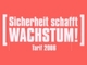Sicherheit schaft Wachstum